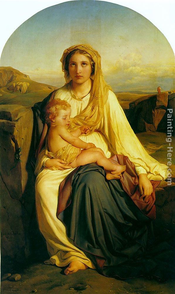 Paul Delaroche Virgin and Child